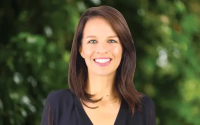 Ms Stanford speaks to the PPTA Leadership Conference